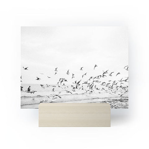raisazwart Seagulls Coastal Mini Art Print