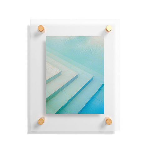 raisazwart Shades of blue Mexico pool Floating Acrylic Print