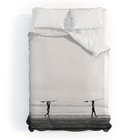 raisazwart Surfer couple Duvet Cover