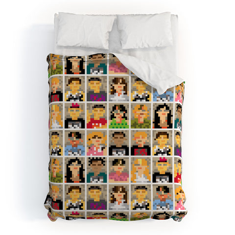 Raven Jumpo Anonymous Duvet Cover