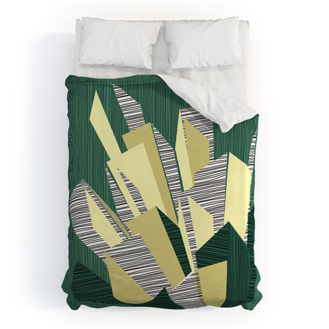 Raven Jumpo Sketchy Duvet Cover