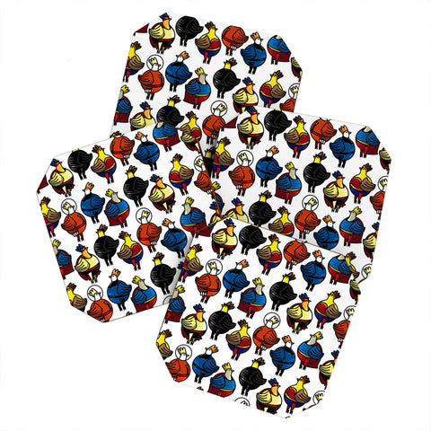 Raven Jumpo Super Chicks Coaster Set