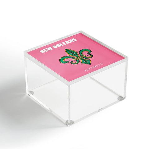 RawPosters Travel Cities New Orleans Acrylic Box
