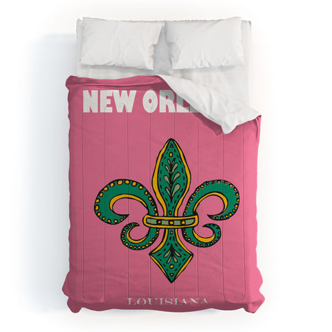 RawPosters Travel Cities New Orleans Comforter