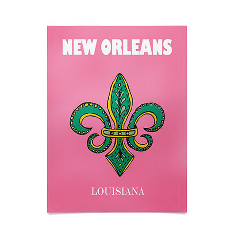 RawPosters Travel Cities New Orleans Poster