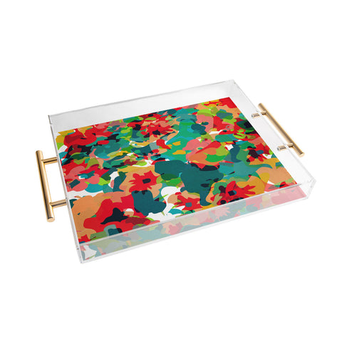 Rebecca Allen All For Flowers Acrylic Tray