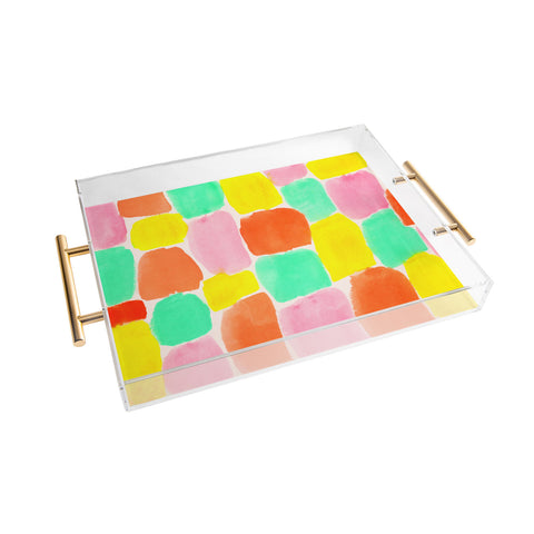 Rebecca Allen April In Paris Acrylic Tray