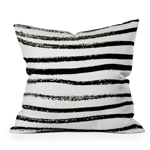 Rebecca Allen Bold As Love Outdoor Throw Pillow