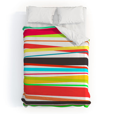 Rebecca Allen Color Parade Duvet Cover