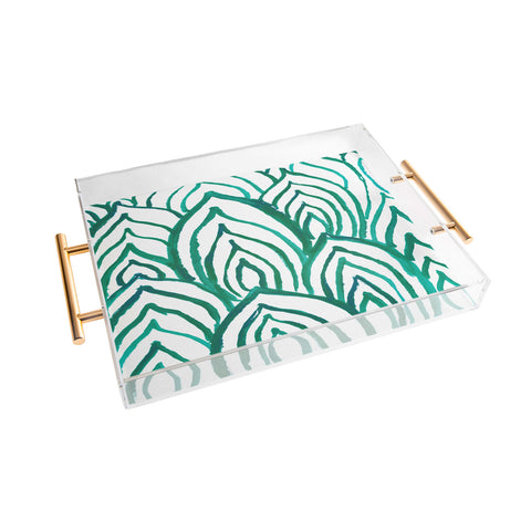 Rebecca Allen Emerald Coast Acrylic Tray