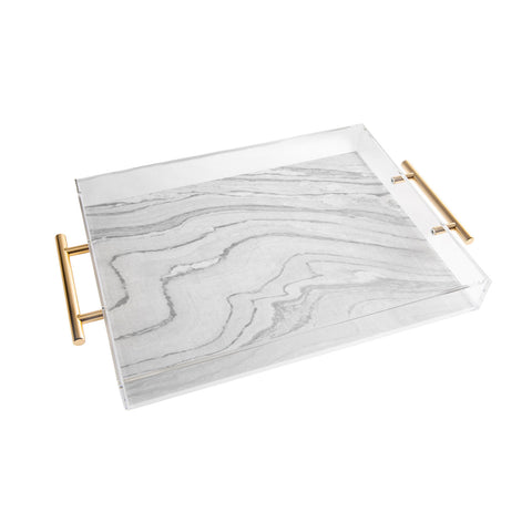 Rebecca Allen Fresh Marble Acrylic Tray