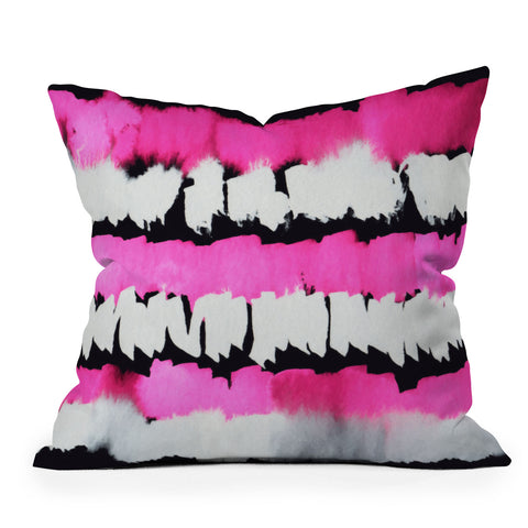 Rebecca Allen Glamour Spill Outdoor Throw Pillow