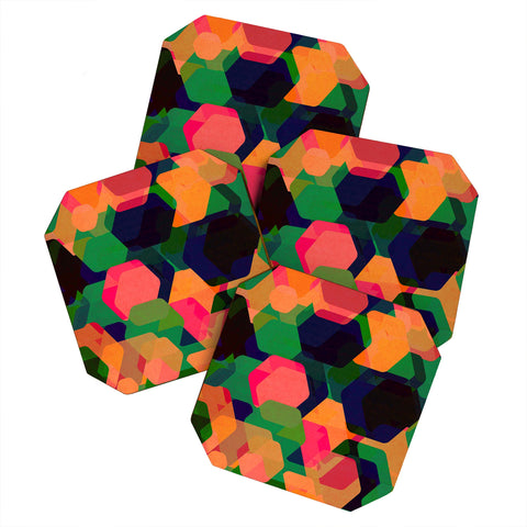 Rebecca Allen In The Land Of A Thousand Suns Coaster Set