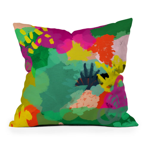 Rebecca Allen L Automne Outdoor Throw Pillow