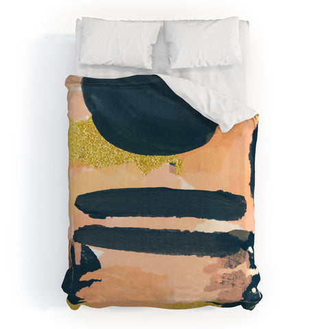 Rebecca Allen Lunch With Audrey Hepburn Duvet Cover