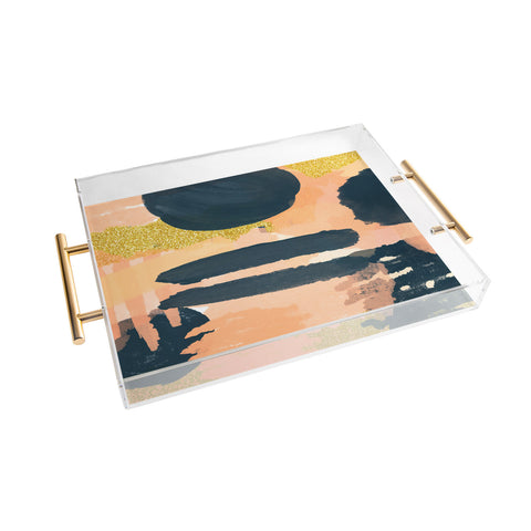 Rebecca Allen Lunch With Audrey Hepburn Acrylic Tray