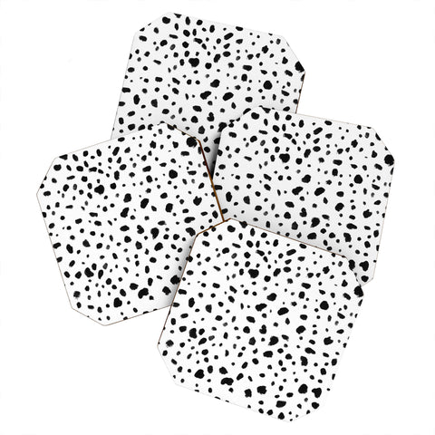 Rebecca Allen Miss Monroes Dalmatian Coaster Set