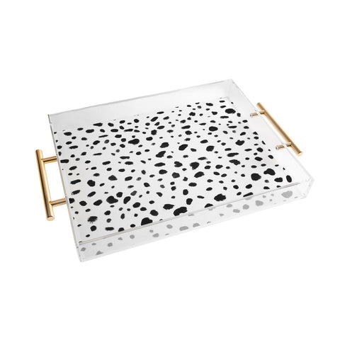 Rebecca Allen Miss Monroes Dalmatian Acrylic Tray