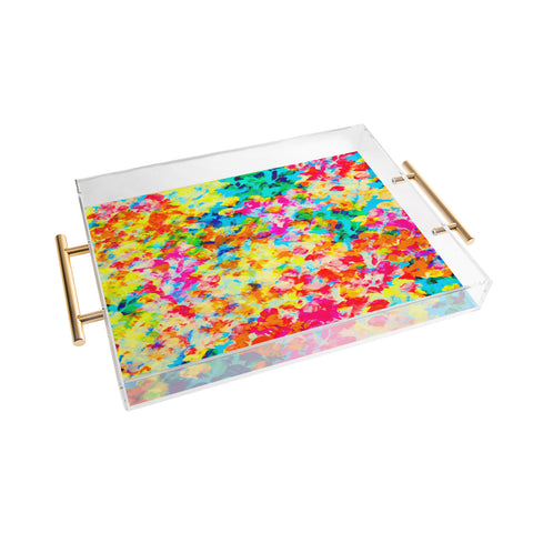 Rebecca Allen Paradise Hawaiian Style Acrylic Tray