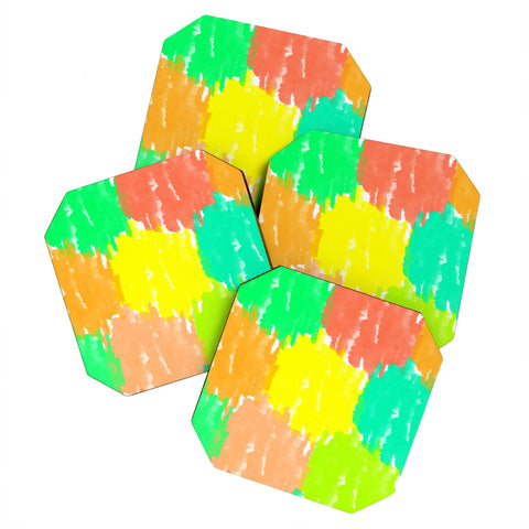 Rebecca Allen Pastel Dreams Coaster Set