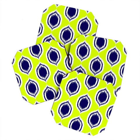 Rebecca Allen So Lime Coaster Set