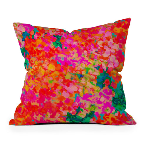 Rebecca Allen Some Enchanted Evening Outdoor Throw Pillow
