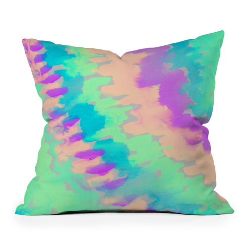 Rebecca Allen Some Kind Of Wonderful Outdoor Throw Pillow