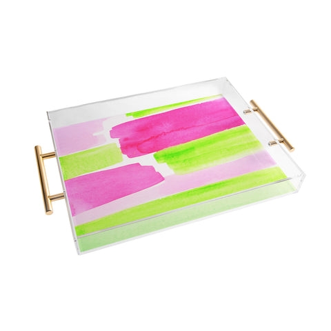 Rebecca Allen The Garden Party Acrylic Tray