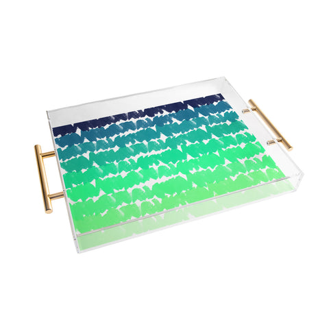 Rebecca Allen To The Blues Acrylic Tray