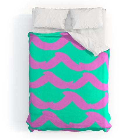Rebecca Allen Wayfarer Cotton Candy Duvet Cover