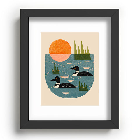 Renea L Thull Loon Lake Recessed Framing Rectangle