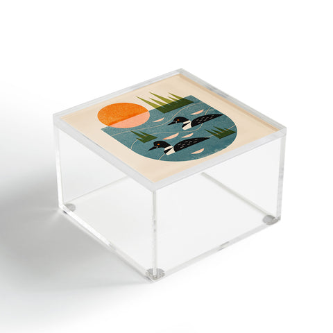 Renea L Thull Loon Lake Acrylic Box