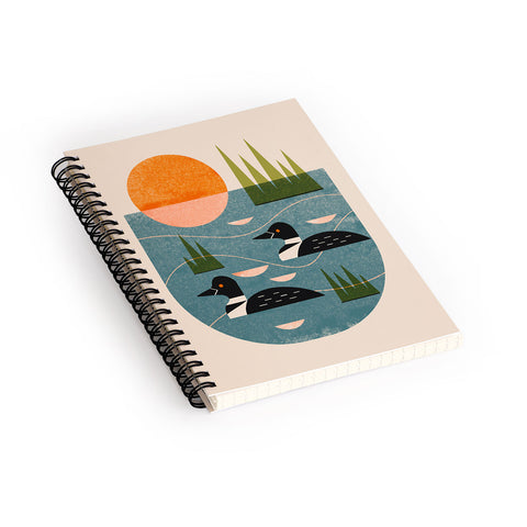Renea L Thull Loon Lake Spiral Notebook