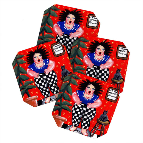 Renie Britenbucher Diet Diva Coaster Set