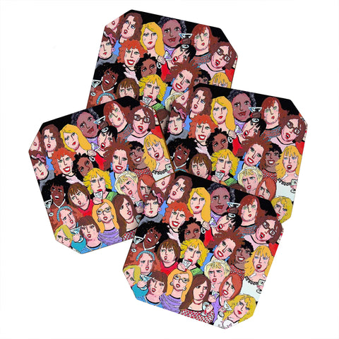 Renie Britenbucher Girls Night Out Happy Hour Coaster Set