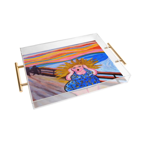 Renie Britenbucher Scream Diva Acrylic Tray