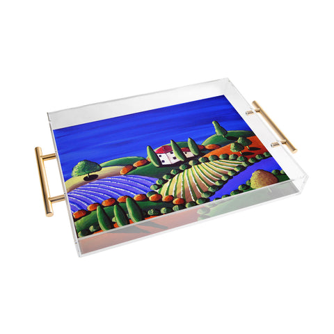 Renie Britenbucher Tuscan Sun Acrylic Tray