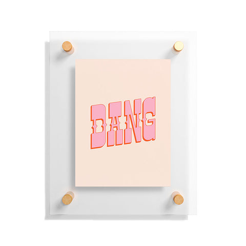 retrografika DANG western style saloon Floating Acrylic Print