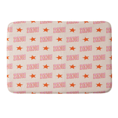 retrografika DANG western style saloon Memory Foam Bath Mat