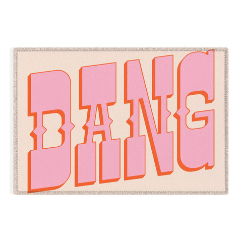 retrografika DANG western style saloon Outdoor Rug