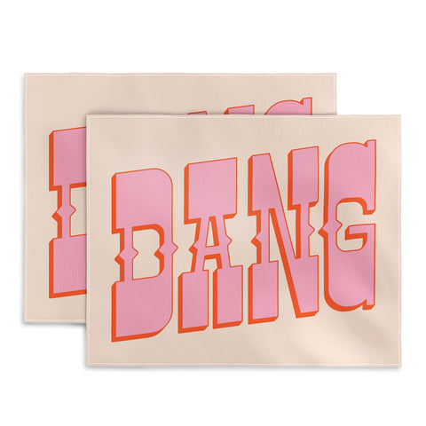 retrografika DANG western style saloon Placemat