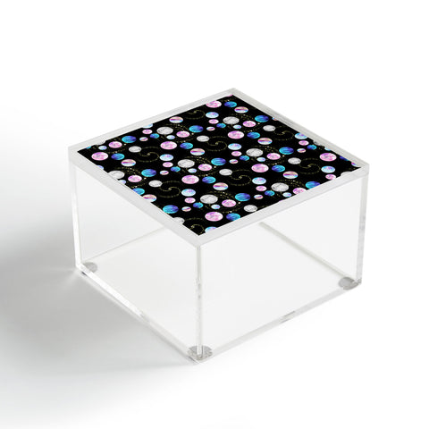 retrografika Outer Space Planets Galaxies Acrylic Box