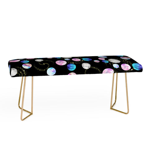 retrografika Outer Space Planets Galaxies Bench