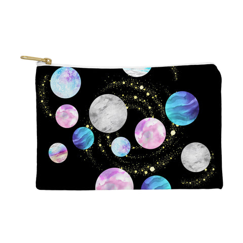 retrografika Outer Space Planets Galaxies Pouch