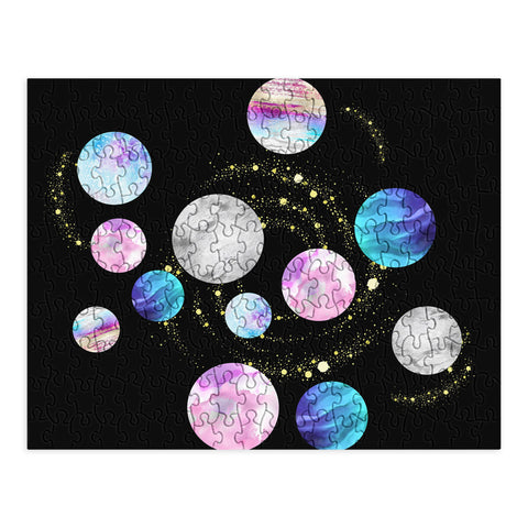retrografika Outer Space Planets Galaxies Puzzle