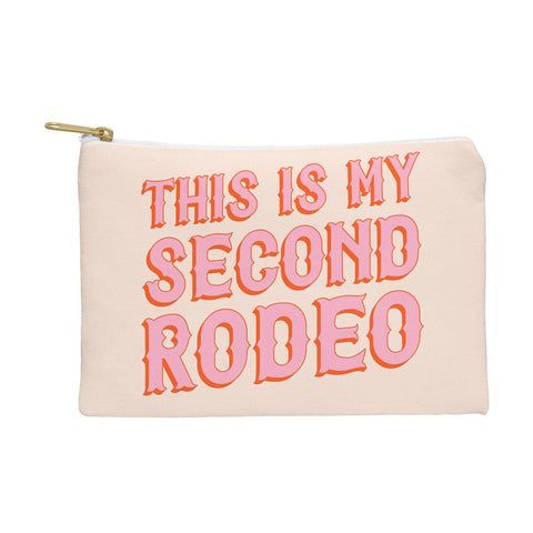 retrografika This is My Second Rodeo pink Pouch