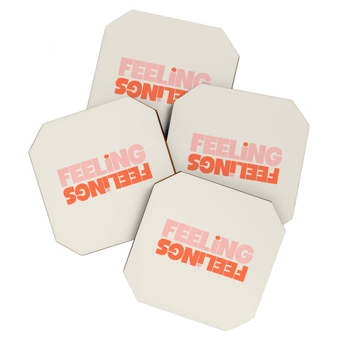 Rhianna Marie Chan Feeling Feelings Coaster Set