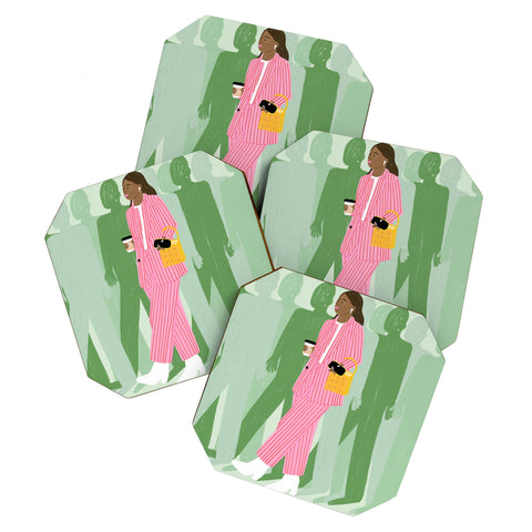 Rhianna Marie Chan Girl Boss Coaster Set