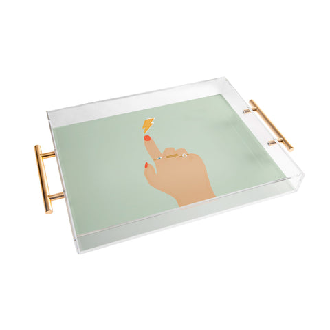 Rhianna Marie Chan Girl Magic Acrylic Tray