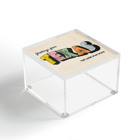 Rhianna Marie Chan Greetings From Texas Acrylic Box